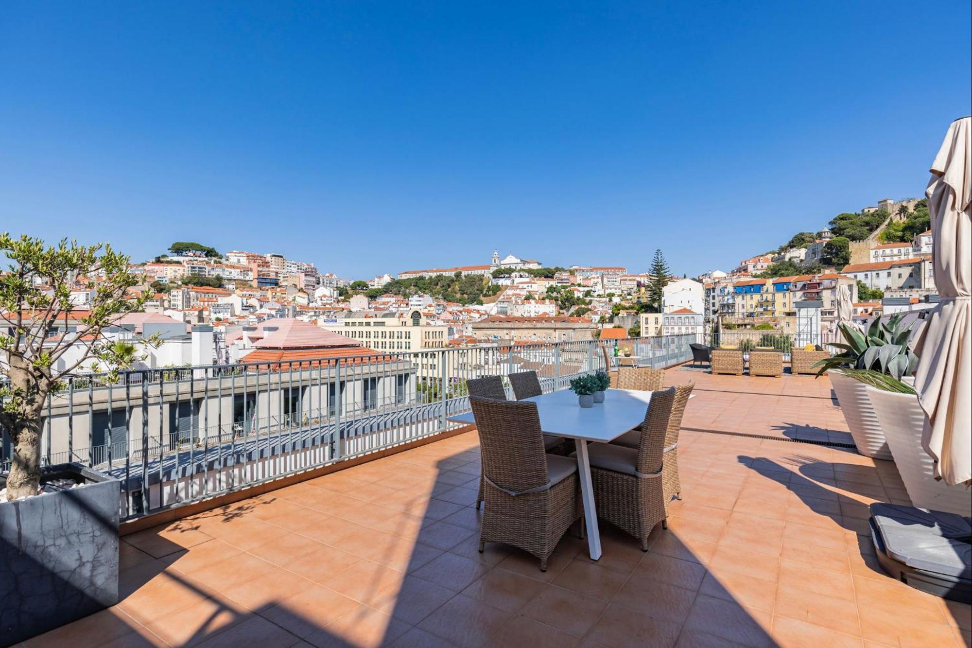 Lovelystay - Breathtaking Panorama - Luxurious Penthouse! Lisboa Eksteriør bilde